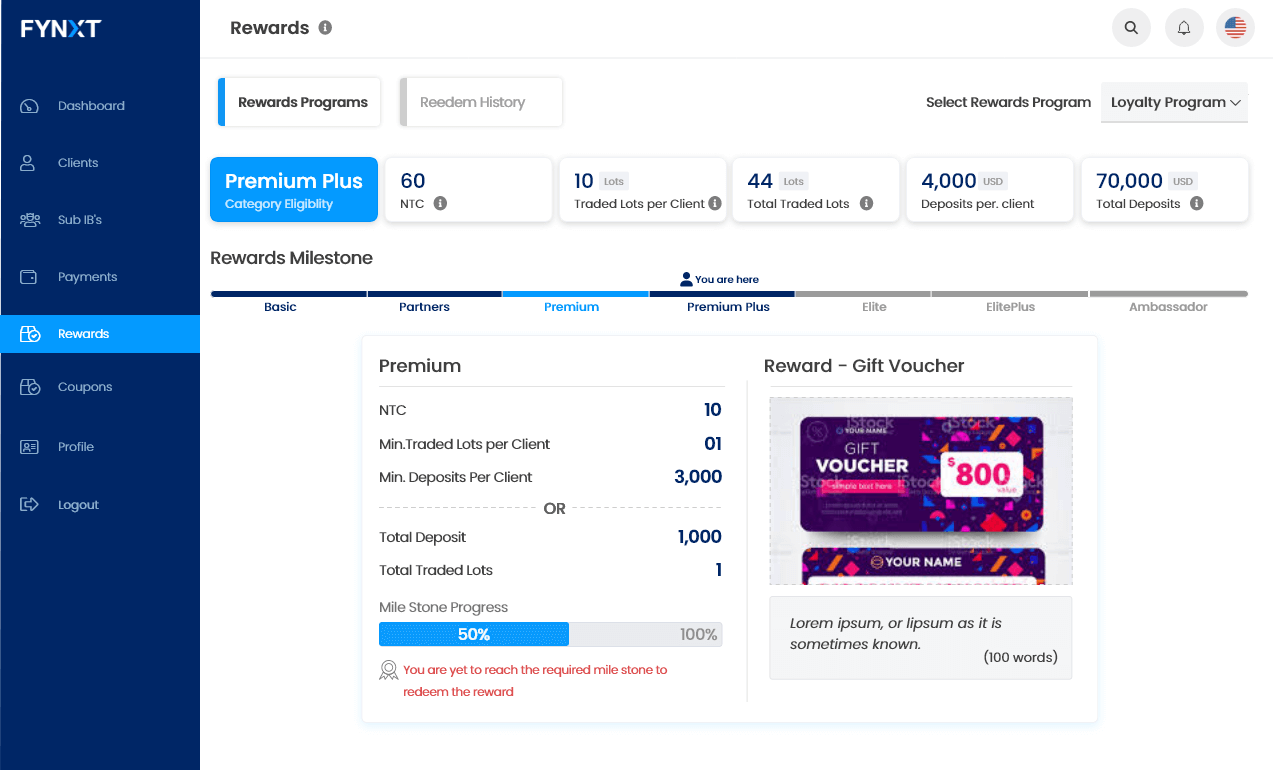 Multi-Tier Reward Program Multi-Tier Reward Program
