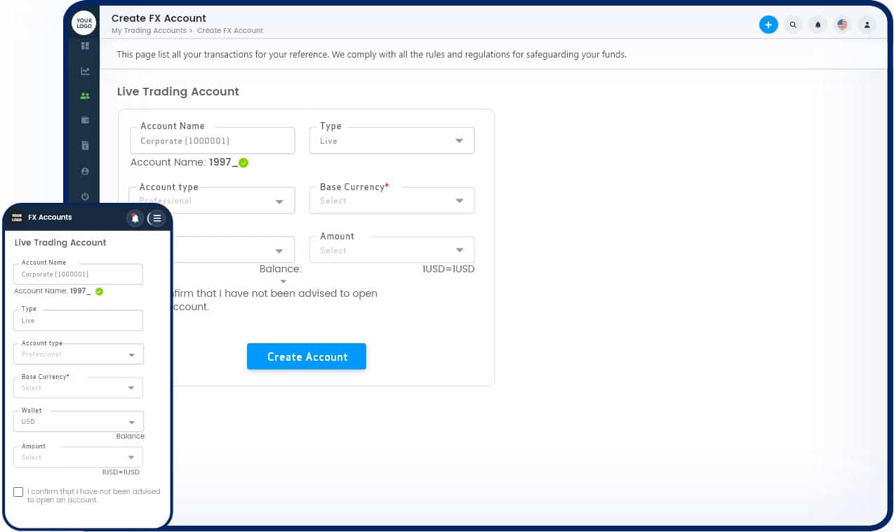 Trading Accounts Trading Accounts